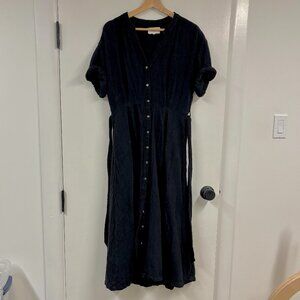 Xirena Small Black Gauze Dress